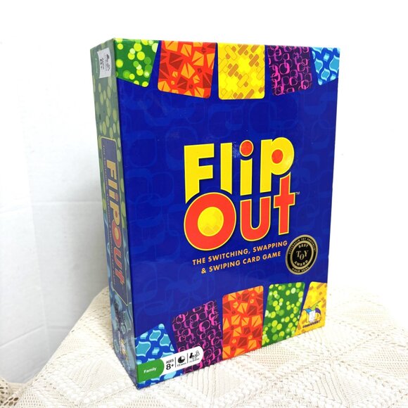 Flip  Out 2010 Gamewright 100% COMPLETE - Picture 2 of 7